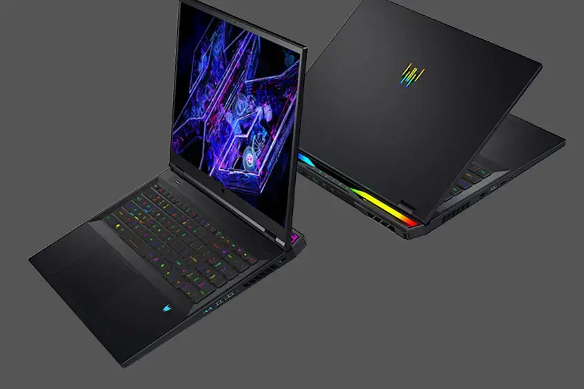 The Acer Predator Helios 18 gaming laptop